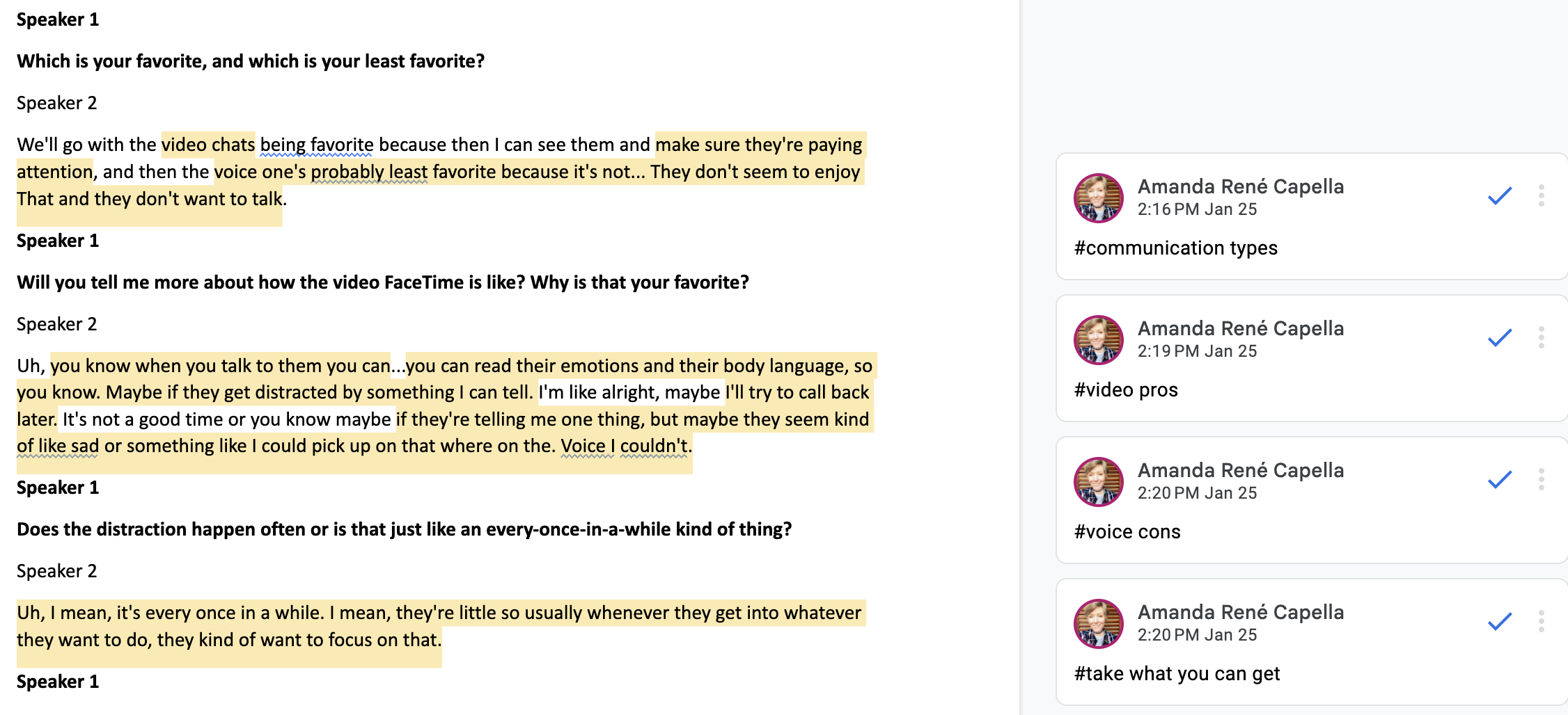 Interview Coding snapshot